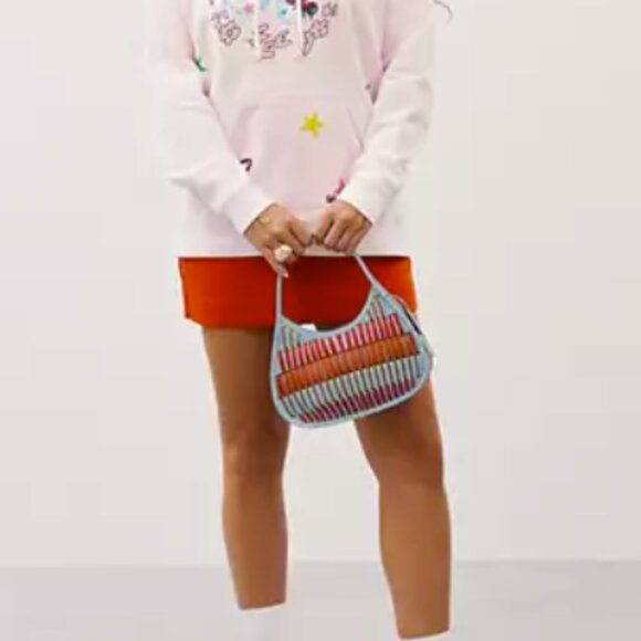 COACHTOPIA Ergo Bag In Basket-Weave Upcrafted Leather NWT - Picture 7 of 8